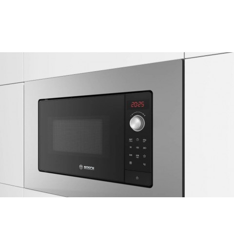 Bosch Serie 2 BEL623MS3 forno a microonde Da incasso Microonde con grill 20 L 800 W Stainless steel