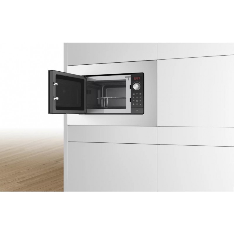 Bosch Serie 2 BEL623MS3 forno a microonde Da incasso Microonde con grill 20 L 800 W Stainless steel