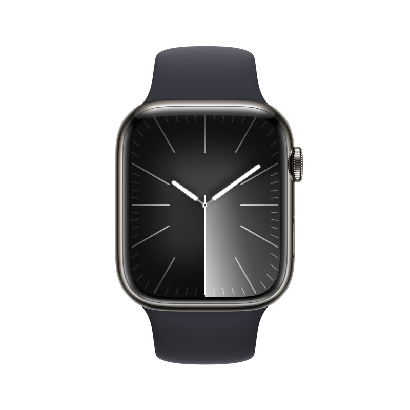 Apple Watch Series 9 45 mm Numérique 396 x 484 pixels Écran tactile 4G Graphite Wifi GPS (satellite)