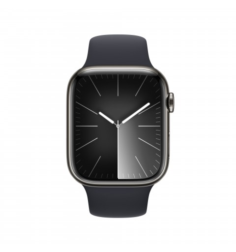 Apple Watch Series 9 45 mm Digital 396 x 484 Pixeles Pantalla táctil 4G Grafito Wifi GPS (satélite)