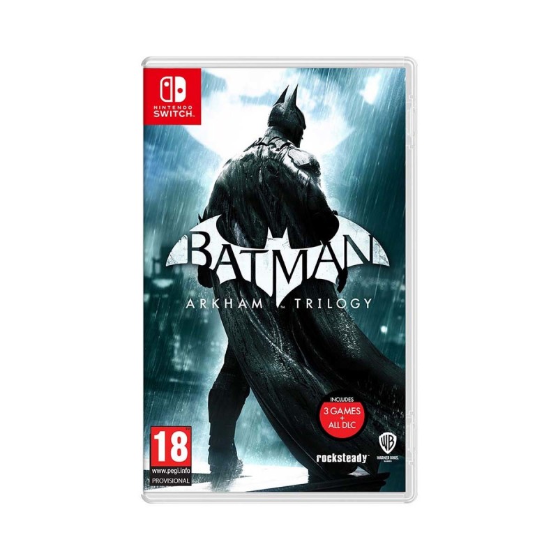 Warner Bros Batman Arkham Trilogy Collection Nintendo Switch