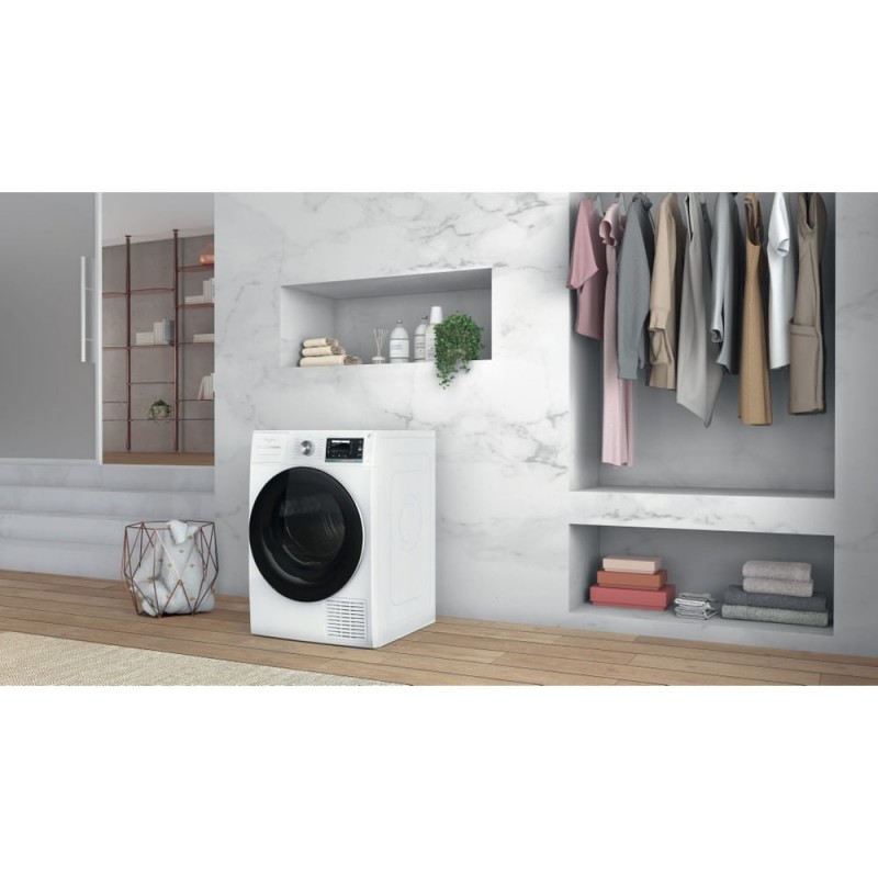 Whirlpool W7X D95WR IT tumble dryer Freestanding Front-load 9 kg A+++ White