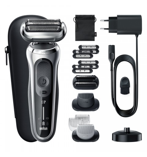 Braun Series 7 71-S4862cs Rasoio Elettrico Uomo Con Accessori Rifinitore Di Precisione, Rifinitore Effetto Barba Incolta E