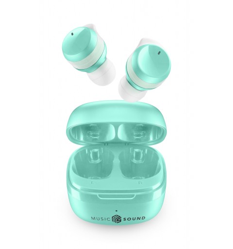 Music Sound Flow Headset Wireless In-ear Calls Music Bluetooth Green