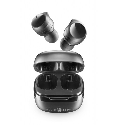 Music Sound Flow Auricolare Wireless In-ear Musica e Chiamate Bluetooth Nero