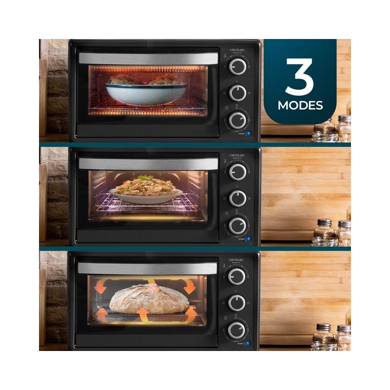 Cecotec 03817 forno 23 L 1500 W Nero