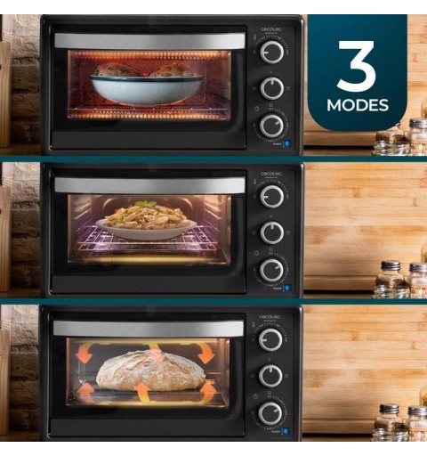 Cecotec 03817 horno 23 L 1500 W Negro