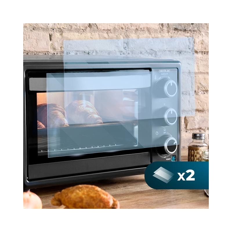 Cecotec 03817 forno 23 L 1500 W Nero