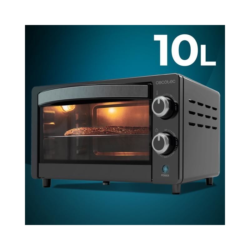 Cecotec 03816 Backofen 10 l 1000 W Schwarz