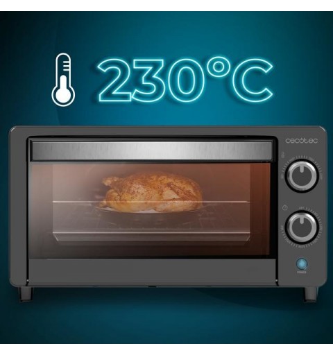 Cecotec 03816 Backofen 10 l 1000 W Schwarz