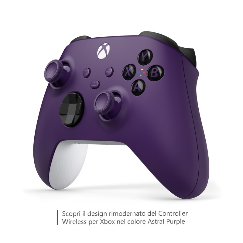 Microsoft QAU-00069 mando y volante Púrpura Bluetooth USB Gamepad Analógico Digital Android, PC, Xbox Series S, Xbox Series X,