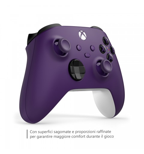 Microsoft QAU-00069 mando y volante Púrpura Bluetooth USB Gamepad Analógico Digital Android, PC, Xbox Series S, Xbox Series X,