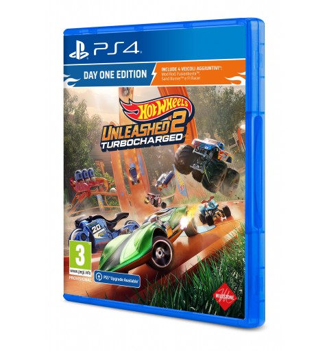 Milestone Hot Wheels Unleashed 2 Turbocharged - Day One Edition Tag Eins Italienisch PlayStation 4
