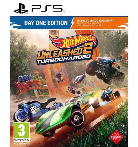 Milestone Hot Wheels Unleashed 2 Turbocharged - Day One Edition Italian PlayStation 5