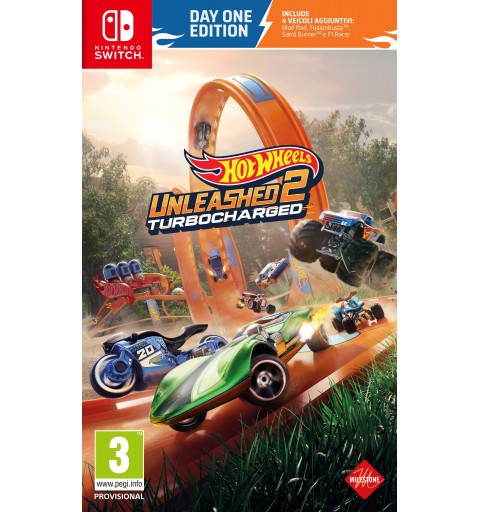 Milestone Hot Wheels Unleashed 2 Turbocharged - Day One Edition Day One (Primer día) Italiano Nintendo Switch