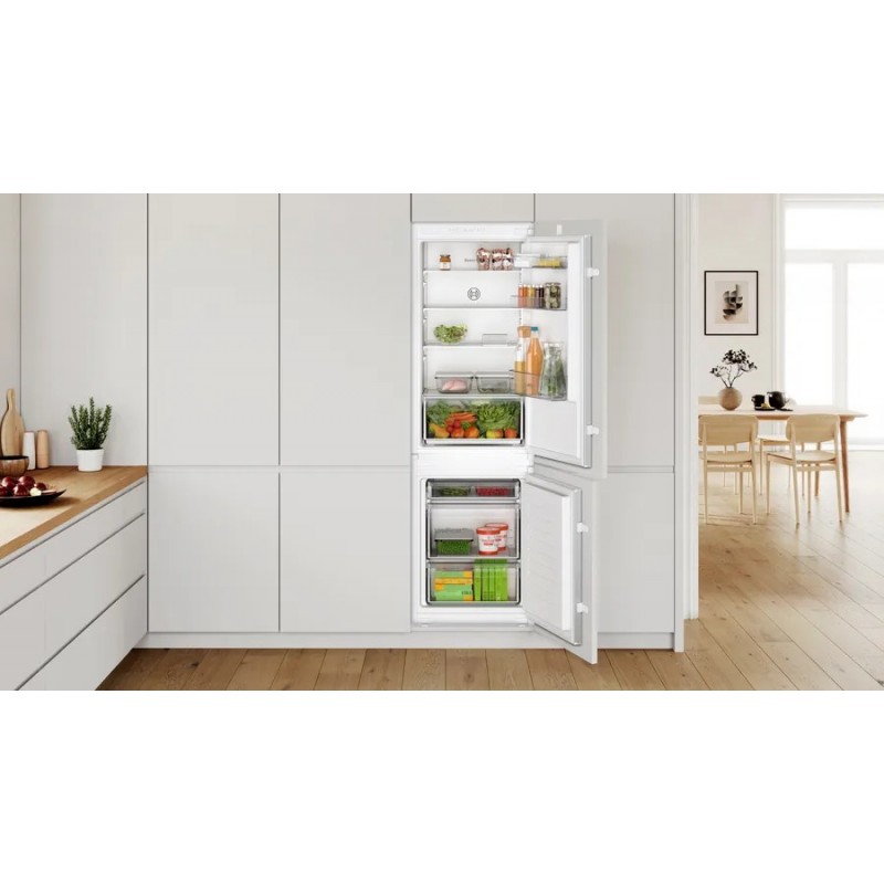 Bosch Serie 2 KIV865SE0 fridge-freezer Freestanding 267 L E White
