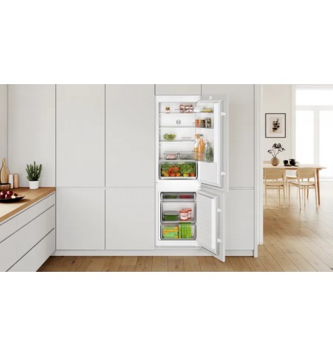 Bosch Serie 2 KIV865SE0 frigorifero con congelatore Libera installazione 267 L E Bianco