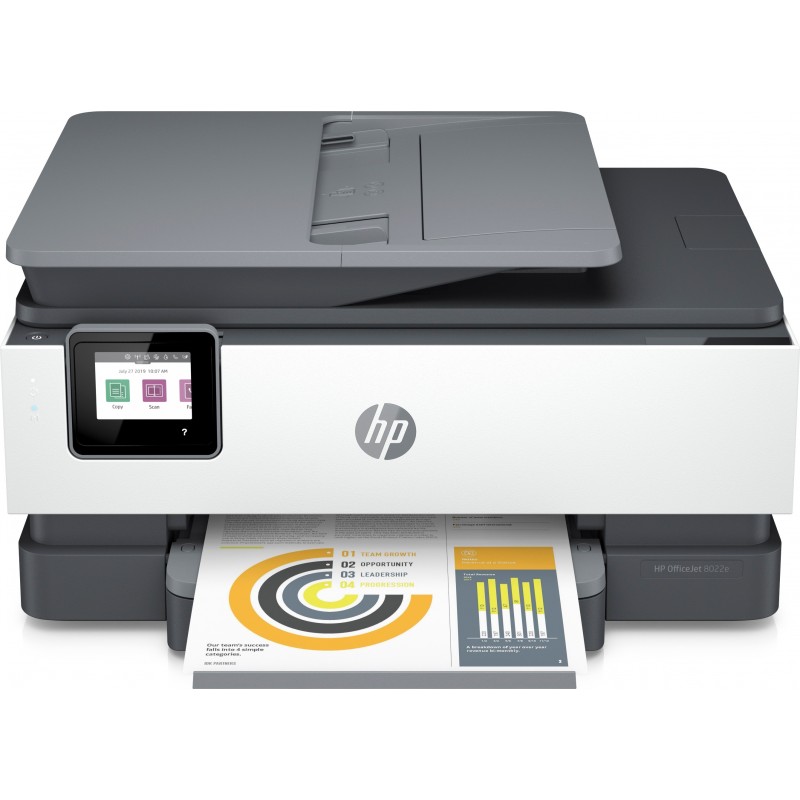 HP OfficeJet Pro Stampante multifunzione HP 8022e, Colore, Stampante per Casa, Stampa, copia, scansione, fax, HP+ idoneo per HP