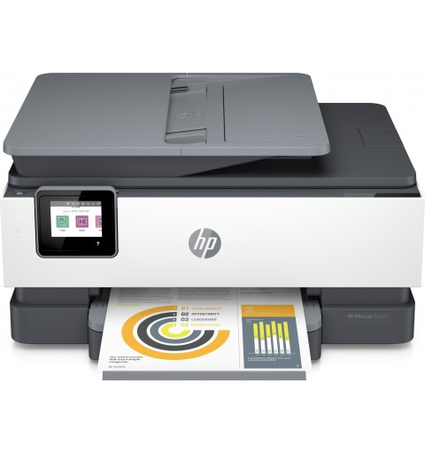 HP OfficeJet Pro Stampante multifunzione HP 8022e, Colore, Stampante per Casa, Stampa, copia, scansione, fax, HP+ idoneo per HP