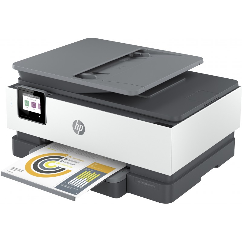 HP OfficeJet Pro Impresora multifunción HP 8022e, Color, Impresora para Hogar, Imprima, copie, escanee y envíe por fax, HP+