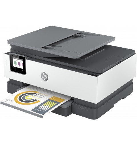 HP OfficeJet Pro Impresora multifunción HP 8022e, Color, Impresora para Hogar, Imprima, copie, escanee y envíe por fax, HP+