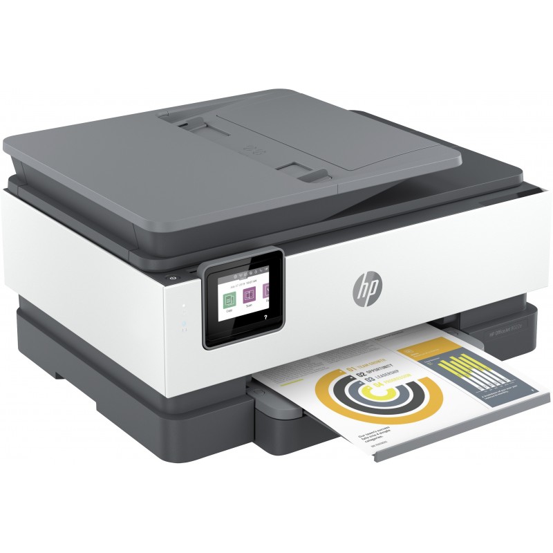 HP OfficeJet Pro Impresora multifunción HP 8022e, Color, Impresora para Hogar, Imprima, copie, escanee y envíe por fax, HP+