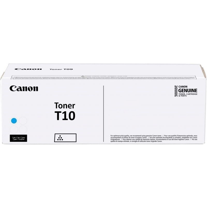 Canon T10 cartuccia toner 1 pz Originale Ciano