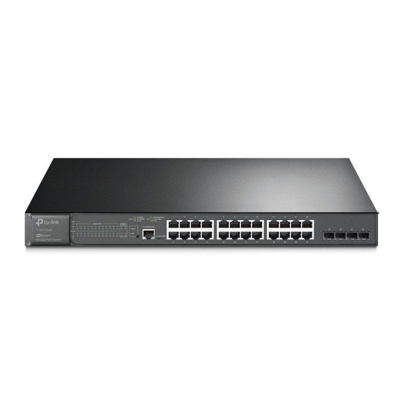 TP-Link TL-SG3428MP commutateur réseau Géré L2 L3 Gigabit Ethernet (10 100 1000) Connexion Ethernet, supportant l'alimentation