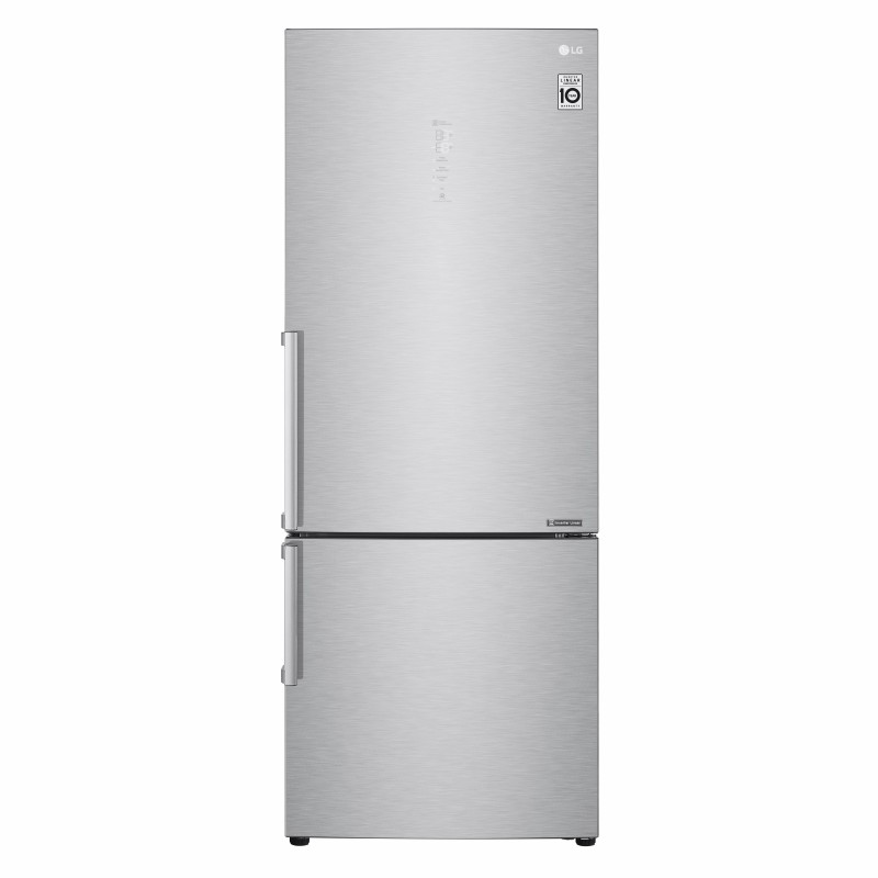 LG GBB569NSAFB réfrigérateur-congélateur Pose libre 451 L D Acier inoxydable