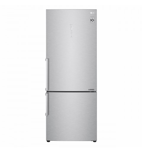 LG GBB569NSAFB fridge-freezer Freestanding 451 L D Stainless steel