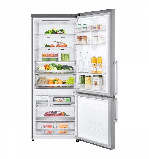 LG GBB569NSAFB fridge-freezer Freestanding 451 L D Stainless steel