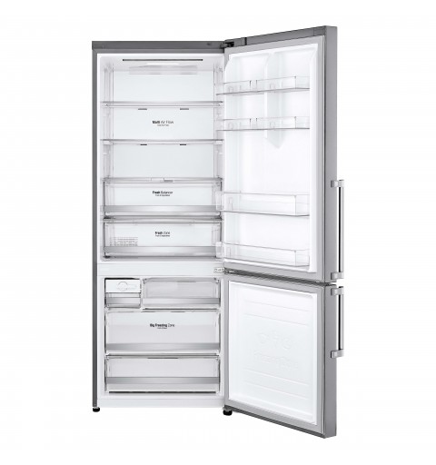 LG GBB569NSAFB fridge-freezer Freestanding 451 L D Stainless steel