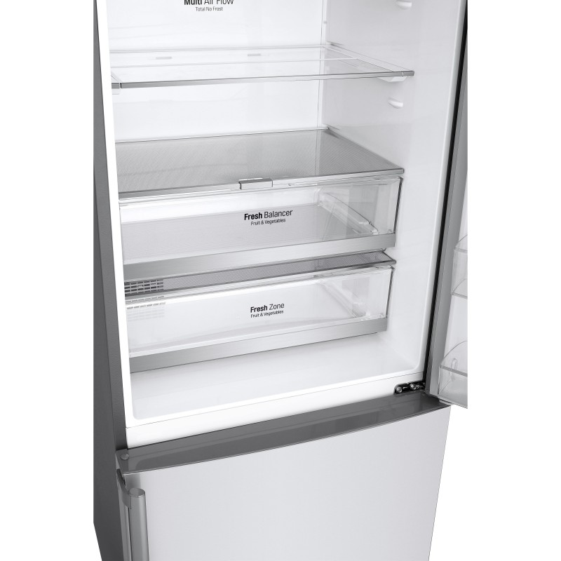 LG GBB569NSAFB fridge-freezer Freestanding 451 L D Stainless steel