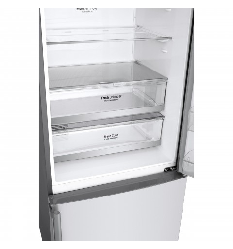 LG GBB569NSAFB fridge-freezer Freestanding 451 L D Stainless steel