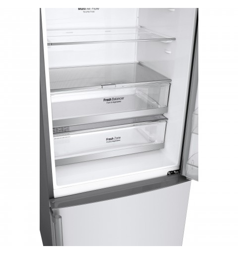 LG GBB569NSAFB frigorifero con congelatore Libera installazione 451 L D Stainless steel