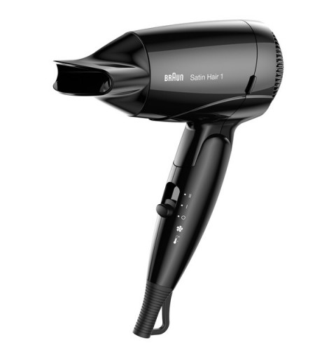 Braun HD130 hair dryer 1200 W Black