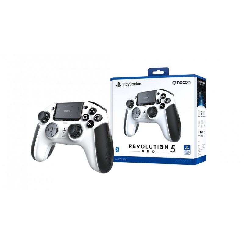 NACON Revolution 5 Pro Nero, Bianco Bluetooth Gamepad PC, PlayStation 4, PlayStation 5