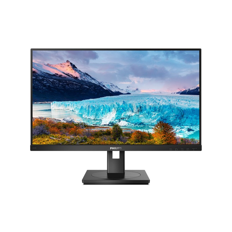 Philips S Line 243S1 00 pantalla para PC 60,5 cm (23.8") 1920 x 1080 Pixeles Full HD LCD Negro