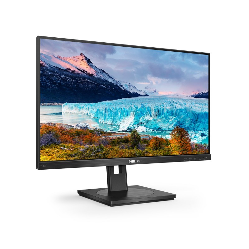 Philips S Line 243S1 00 pantalla para PC 60,5 cm (23.8") 1920 x 1080 Pixeles Full HD LCD Negro