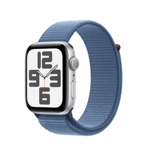 Apple Watch SE GPS Cassa 44mm in Alluminio con Cinturino Sport Loop Blu Inverno