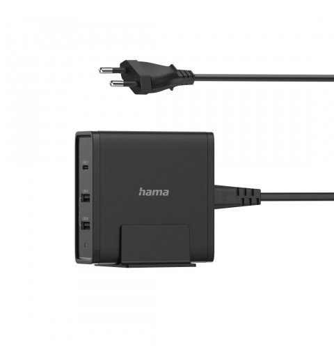 Hama 00200017 chargeur d'appareils mobiles Universel Noir Secteur Charge rapide Intérieure