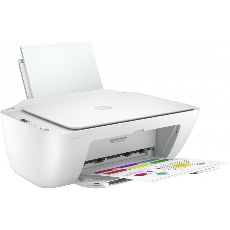 HP DeskJet Impresora multifunción HP 2710e, Color, Impresora para Hogar, Impresión, copia, escáner, Conexión inalámbrica HP+