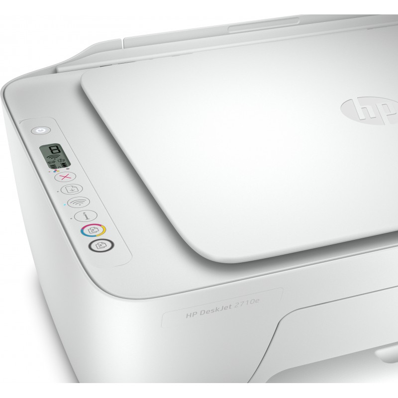 HP DeskJet HP 2710e All-in-One Printer, Color, Printer for Home, Print, copy, scan, Wireless HP+ HP Instant Ink eligible Print