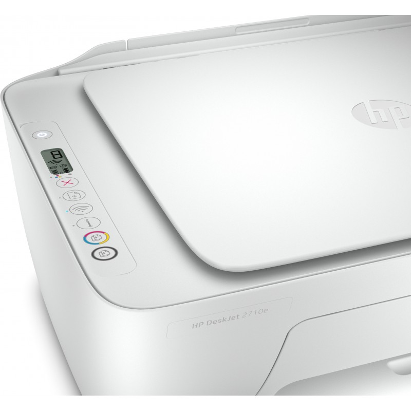 HP DeskJet Imprimante Tout-en-un HP 2710e, Couleur, Imprimante pour Domicile, Impression, copie, numérisation, Sans fil HP+
