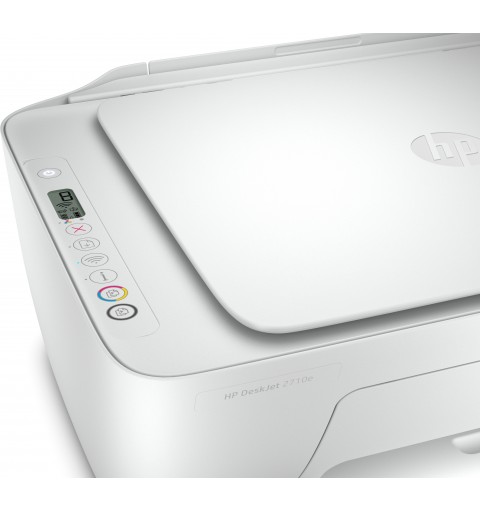 HP DeskJet HP 2710e All-in-One Printer, Color, Printer for Home, Print, copy, scan, Wireless HP+ HP Instant Ink eligible Print