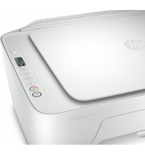 HP DeskJet Stampante multifunzione HP 2710e, Colore, Stampante per Casa, Stampa, copia, scansione, wireless HP+ idonea a HP
