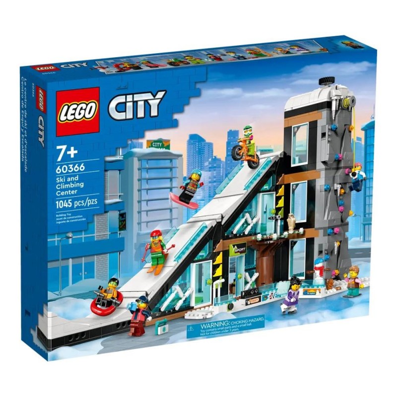 Costruzioni LEGO 60366 MY CITY Centro sci e arrampicata