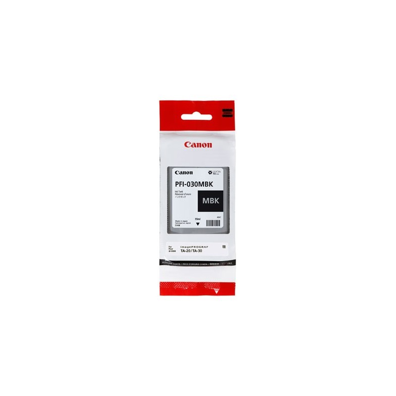 Canon PFI-030 MBK cartucho de tinta 1 pieza(s) Original Negro mate