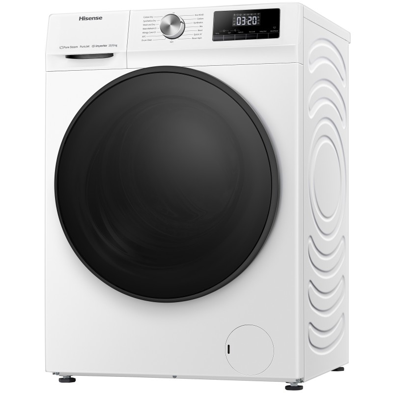 Hisense WDQA1014EVJM lavasciuga Caricamento frontale Bianco D