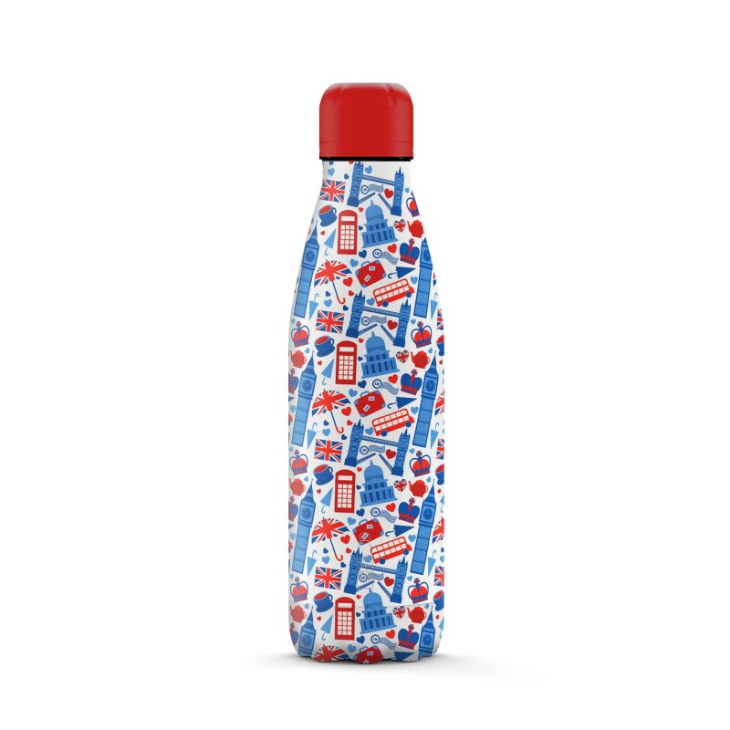 The Steel Bottle City Series No56 LONDON Uso quotidiano 500 ml Stainless steel Multicolore